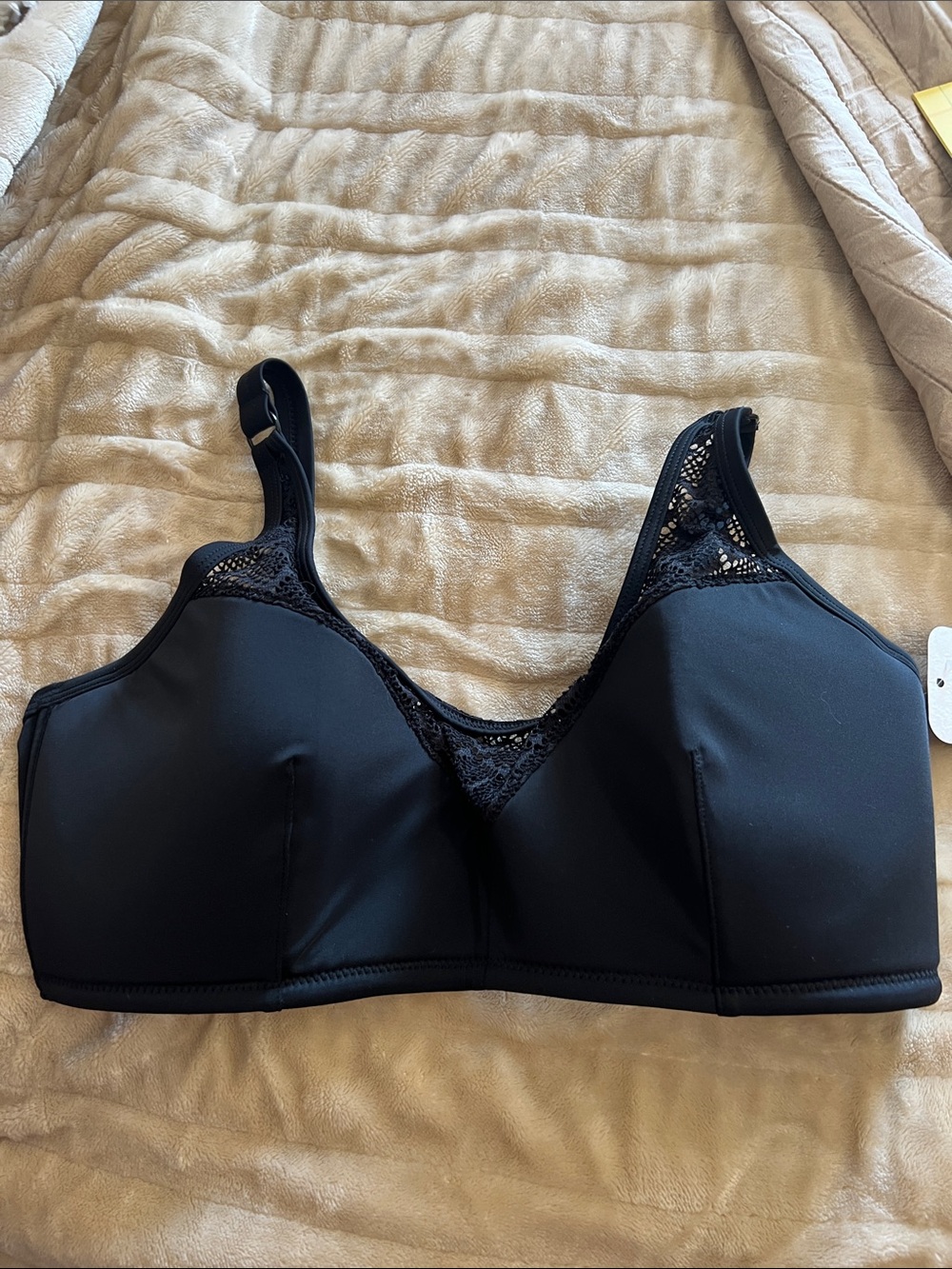 Pour moi black bikini top